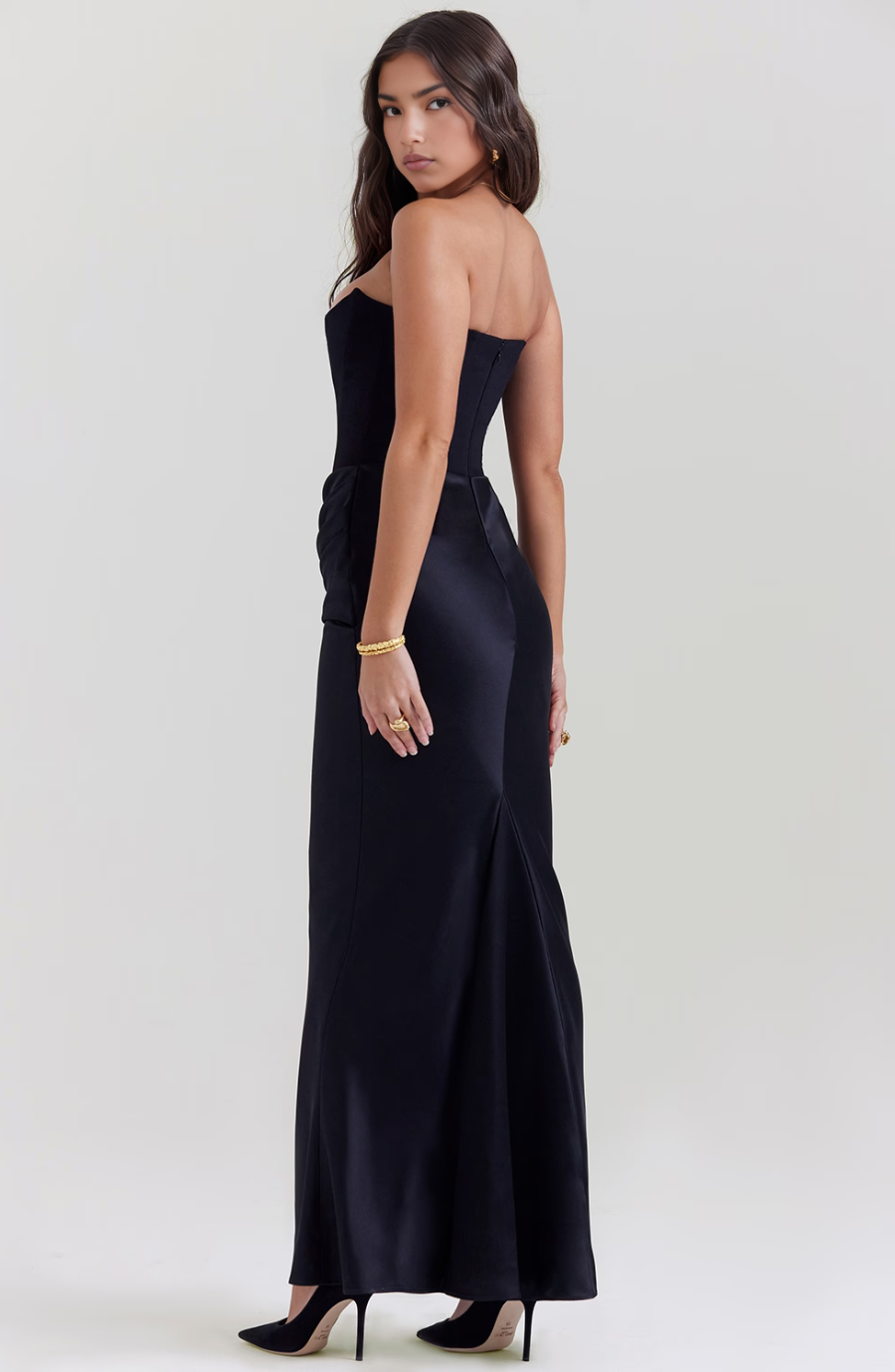 Celine | Strapless Maxi Dress