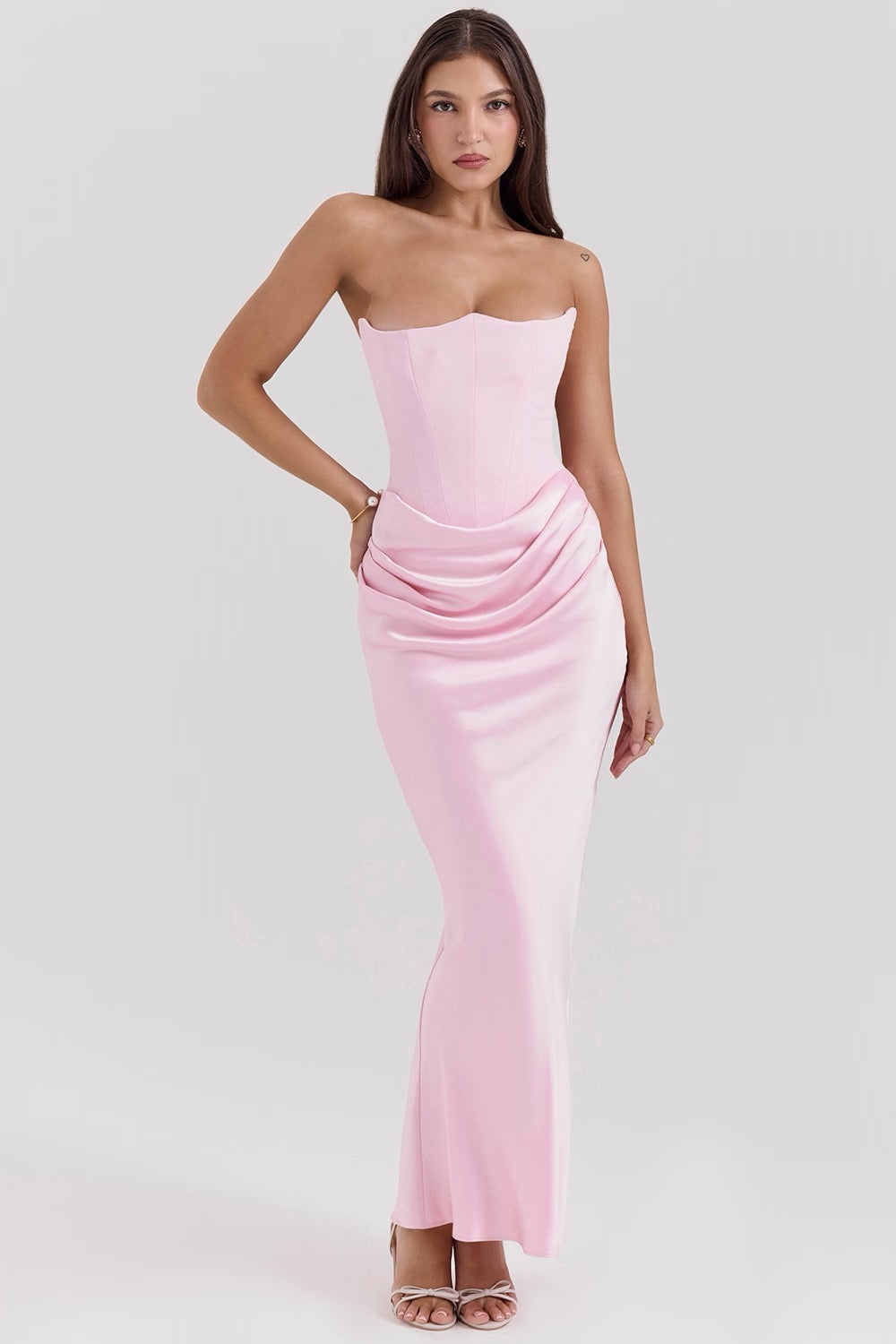 Celine | Strapless Maxi Dress