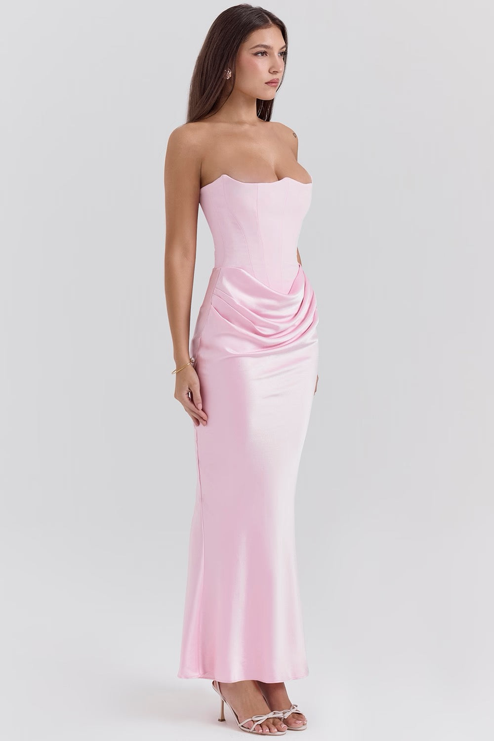 Celine | Strapless Maxi Dress