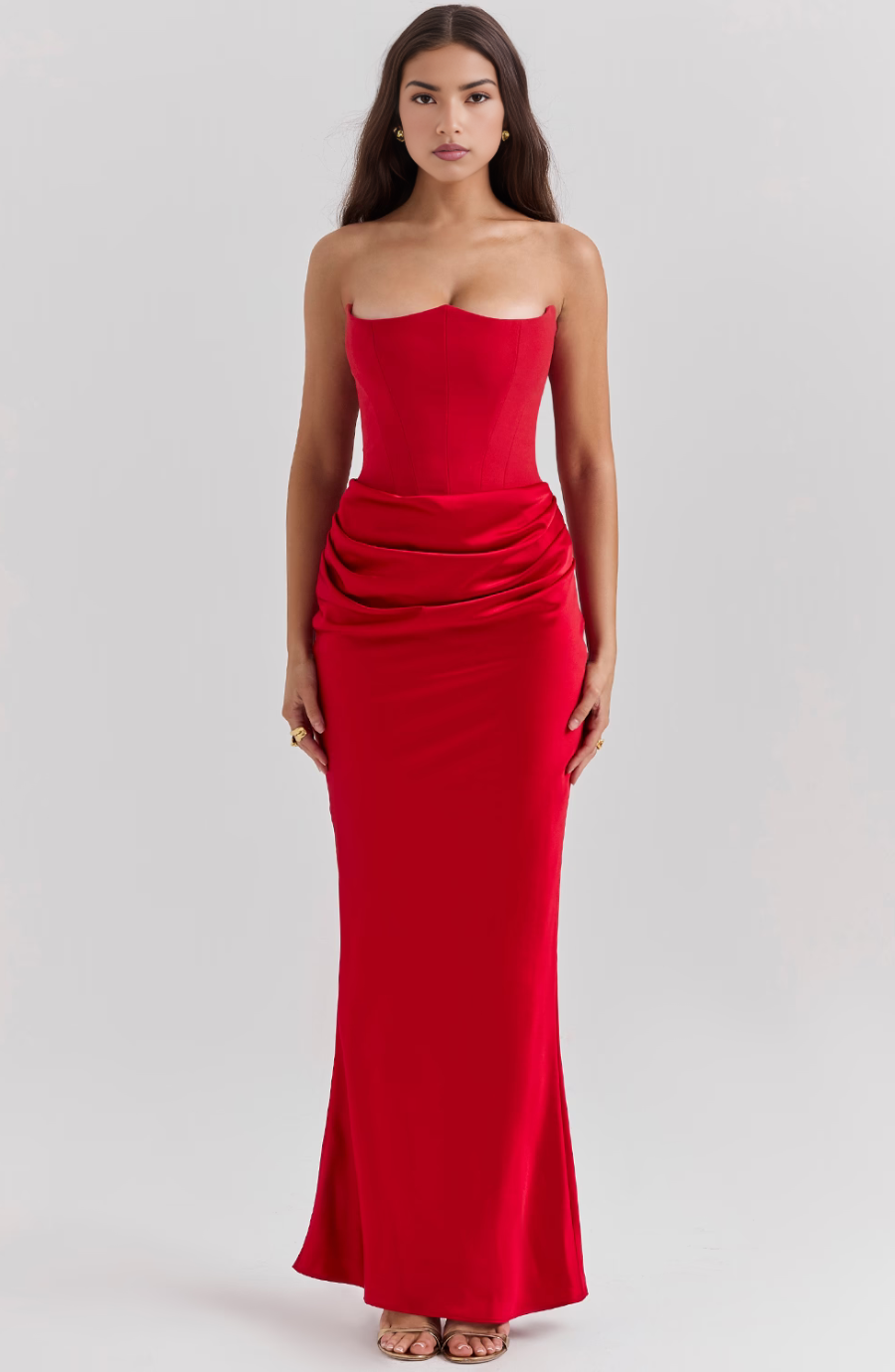 Celine | Strapless Maxi Dress