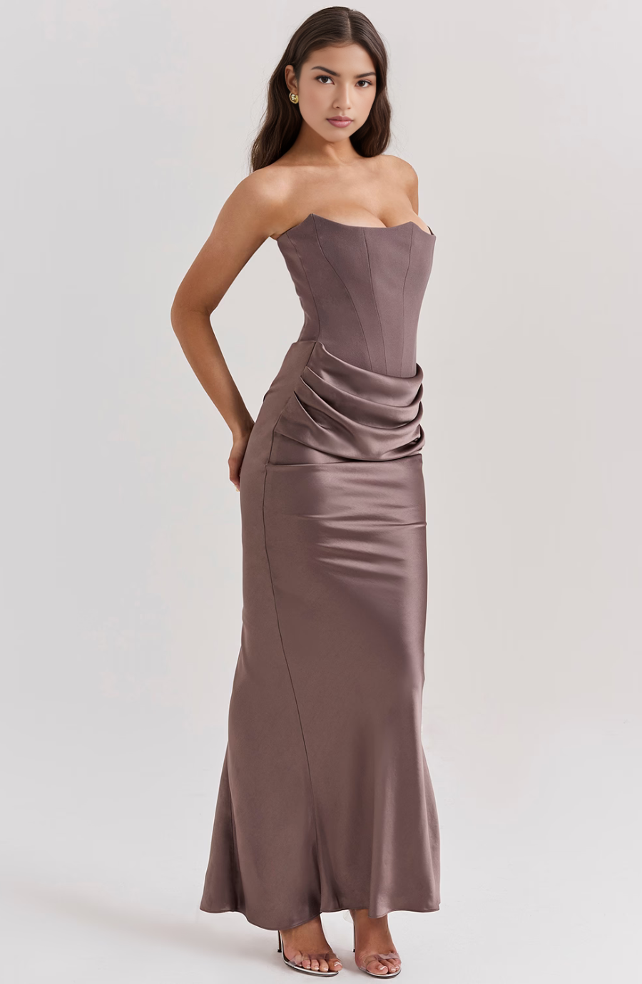 Celine | Strapless Maxi Dress