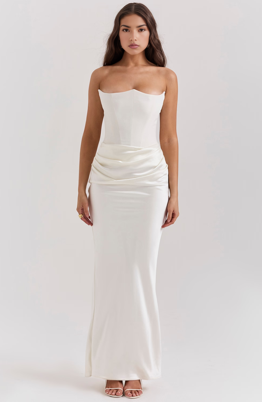 Celine | Strapless Maxi Dress