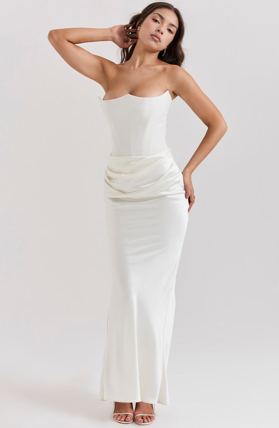 Celine | Strapless Maxi Dress