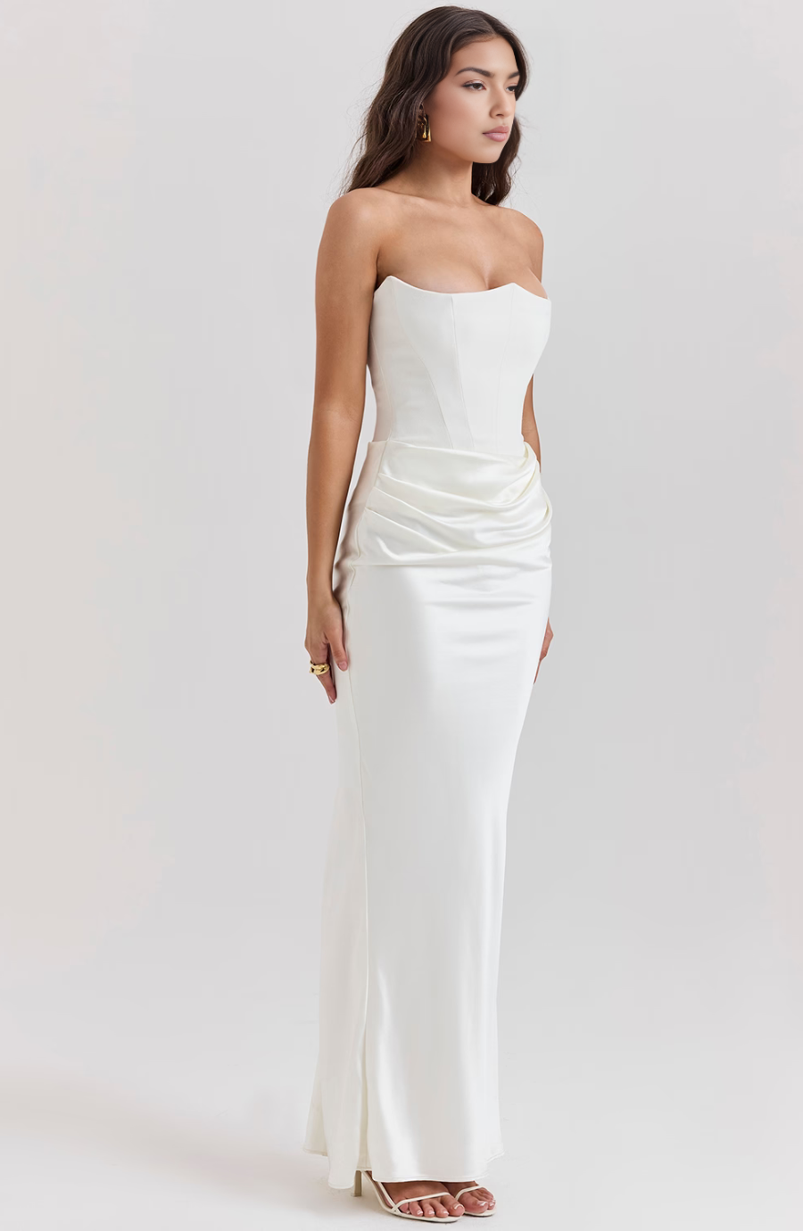 Celine | Strapless Maxi Dress