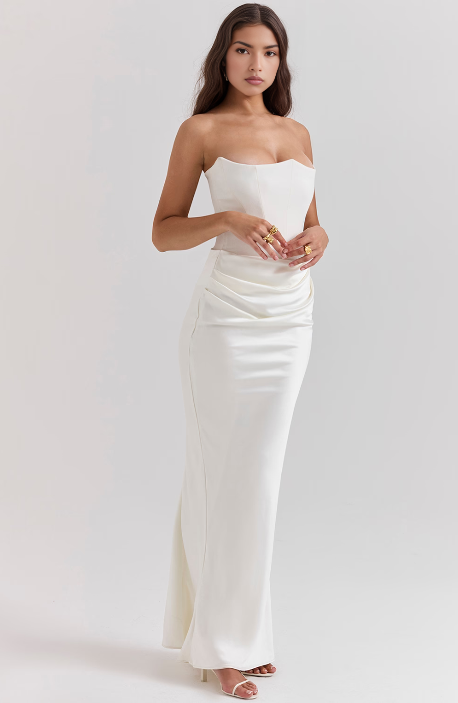 Celine | Strapless Maxi Dress