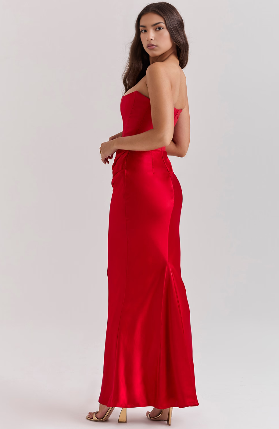 Celine | Strapless Maxi Dress