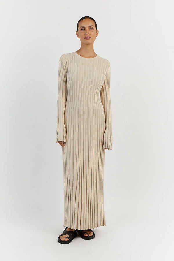 Lisa | Knitted Long Sleeves Dress