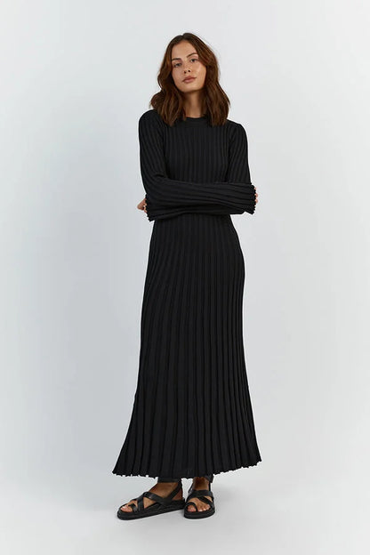 Lisa | Knitted Long Sleeves Dress
