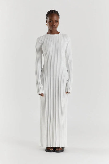 Lisa | Knitted Long Sleeves Dress