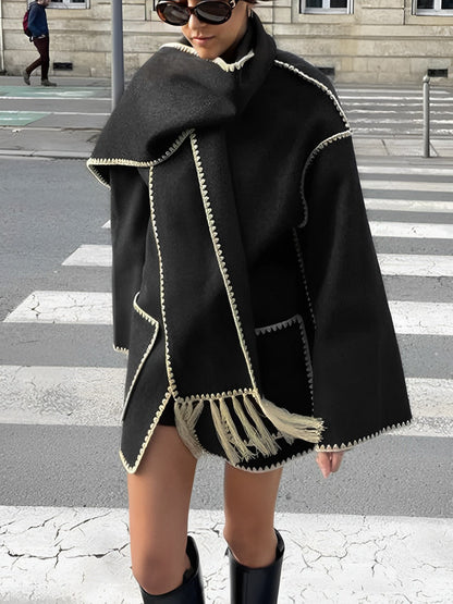 Saar | Scarf Jacket