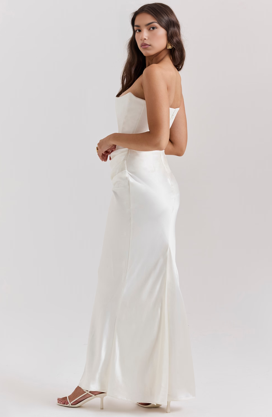 Celine | Strapless Maxi Dress