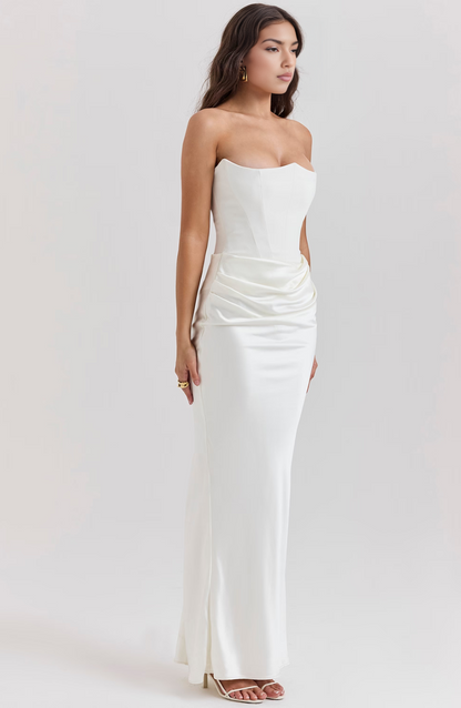 Celine | Strapless Maxi Dress