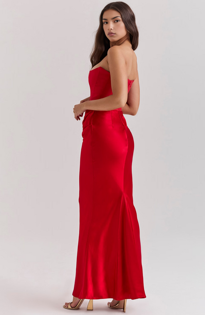 Celine | Strapless Maxi Dress
