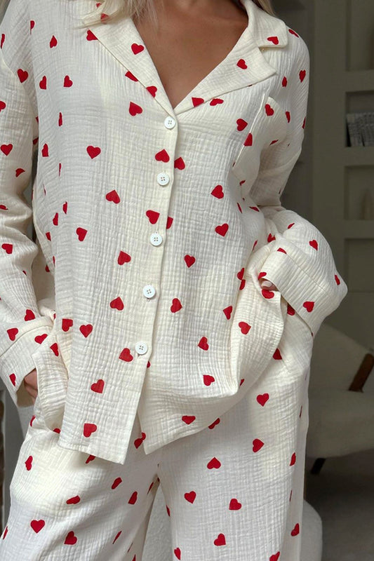 Bella Pajamas with Hearts