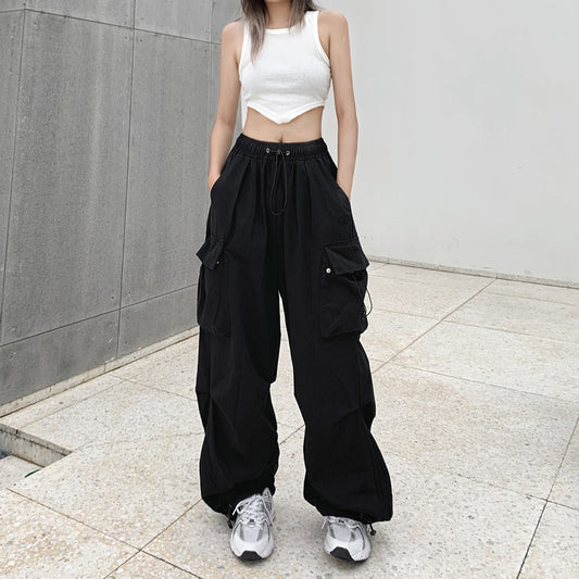 Tori | Cargo Parachute Trousers