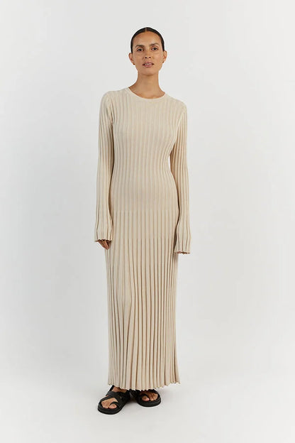Lisa | Knitted Long Sleeves Dress