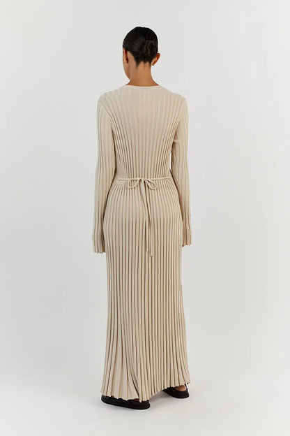 Lisa | Knitted Long Sleeves Dress