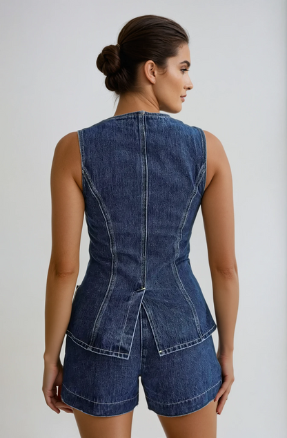 Marie | Denim Set